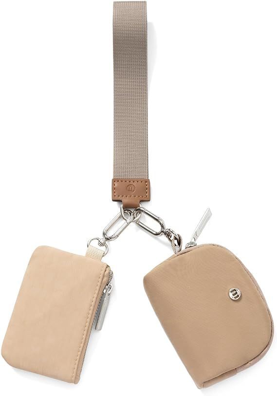 The Everyday Wristlet with Double Pouches