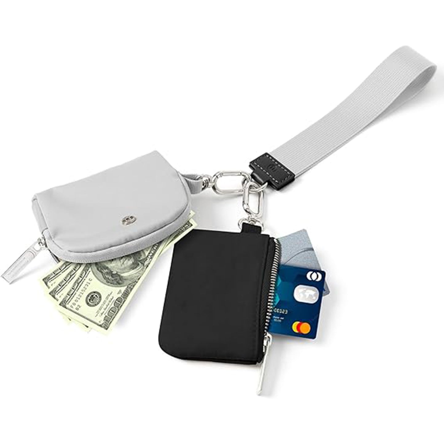 The Everyday Wristlet with Double Pouches