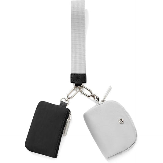 The Everyday Wristlet with Double Pouches