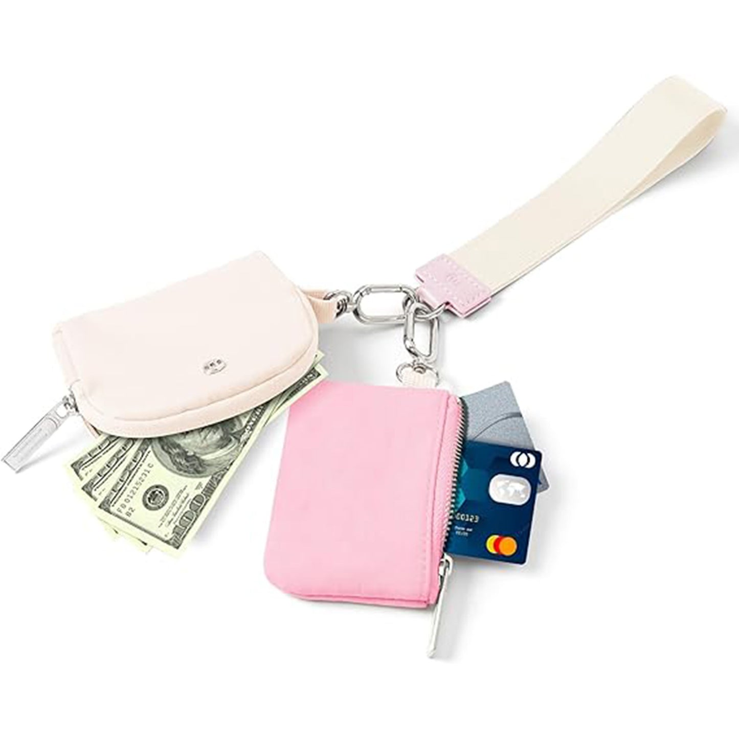 The Everyday Wristlet with Double Pouches